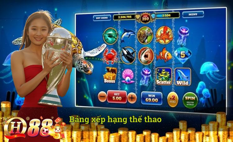 Bảng xếp hạng thể thao hot qh88 2026